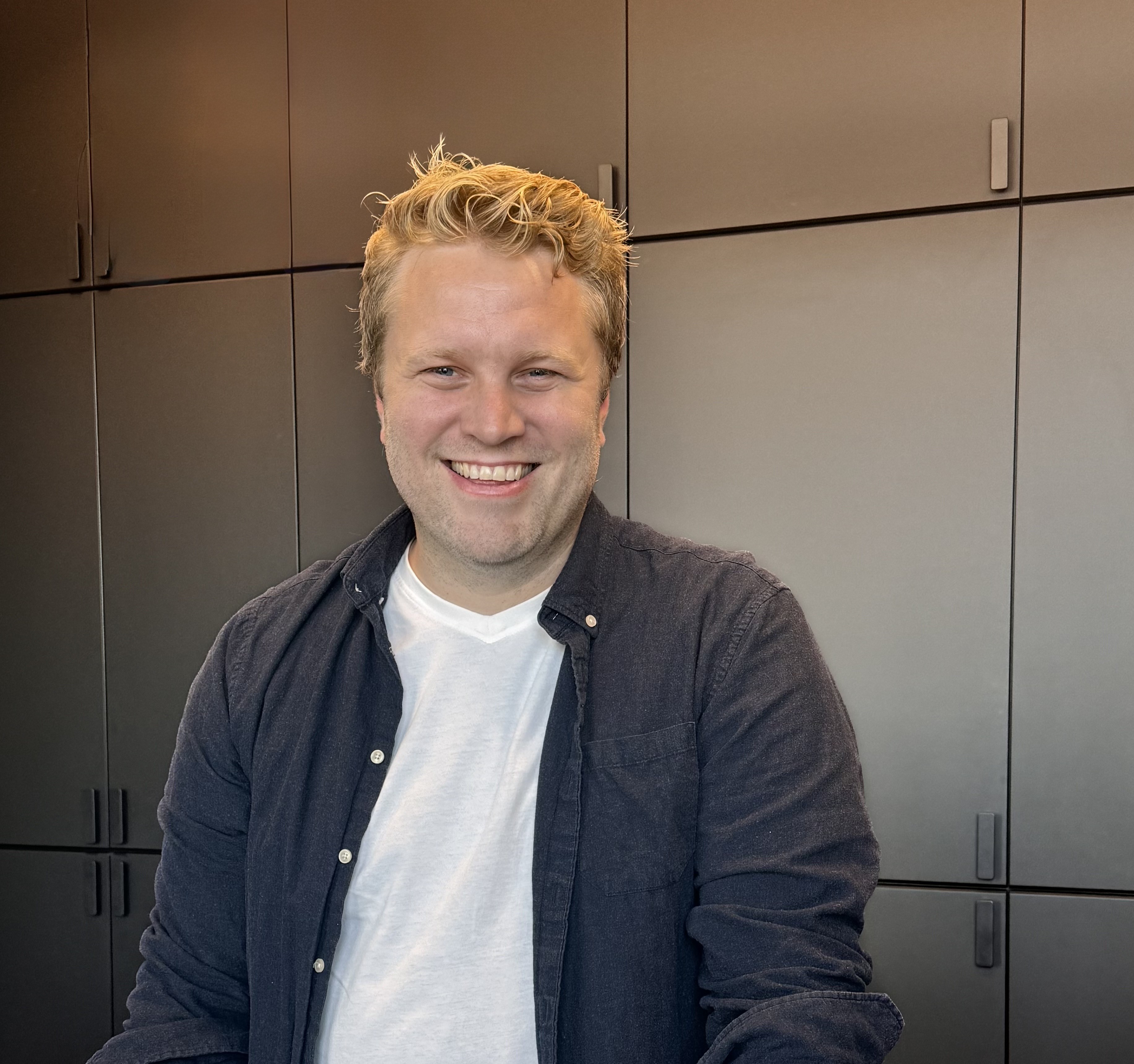 Kristoffer starter i Nyhavna Utvikling januar2026.