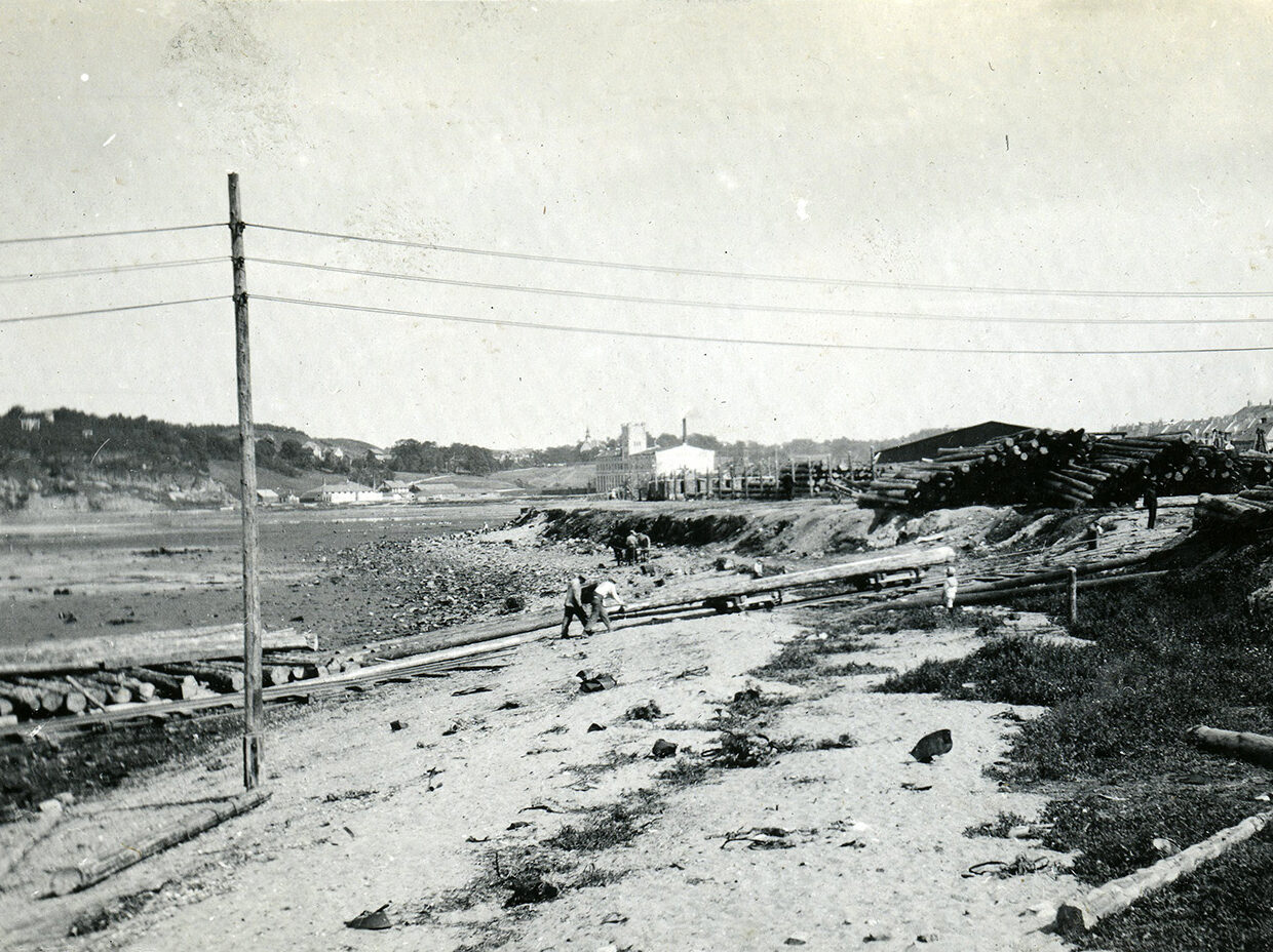 Floridakysten 1915. Foto: Ingebrigt Lunde, Byarkivet